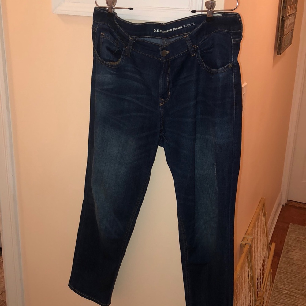 Old navy boyfriend capris